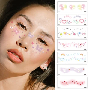 TEMPORARY TATTOOS Childrens Girls Boys Adults Party Face Stickers Body Art US · - Picture 1 of 36
