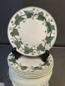 Wedgwood..Napolean’s Ivy..Luncheon Plates..Lovely Set..(5)..9.25”..Appear Unused - Picture 1 of 6