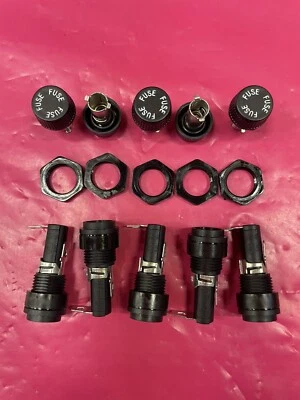 Buss Fuseholders BK/HTB-441I (5 Count) 20A 250V Fuse Holder Panel Mount - Image 1 of 4