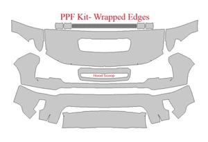 Chevrolet Silverado 3500 HD 2024 Paint Protection Film Kit - Picture 1 of 4