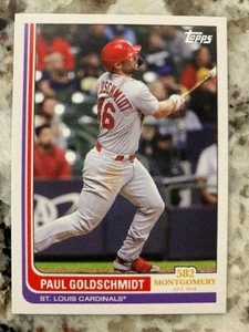 2022 TOPPS MONTGOMERY 582 CLUB SET 3 CARD ST LOUIS CARDINALS PAUL GOLDSCHMIDT 17 - Bild 1 von 1