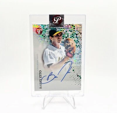 2022 Topps Pristine Barry Zito Auto Refractor 91/99 #PA-BZ Auto On Card Auto A’s - Image 1 of 4