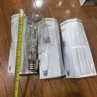 Philips 3 Pack MH400/U/ED28 METAL HALIDE 400 WATT  LIGHT BULB  OEM Brand - Image 1 of 4