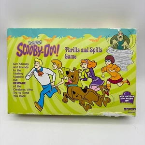 Scooby Doo Thrills and Spill Game COMPLETE Pressman 1999 Monsters Ghosts Mystery - Picture 1 of 14