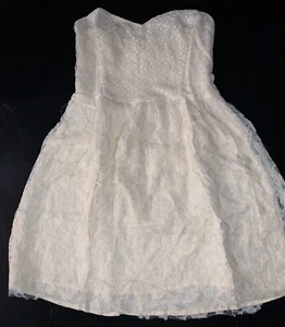 WOMENS SMALL HOLLISTER STRAPLESS MINI DRESS NWOT - Picture 1 of 11