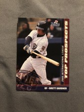Brett Gardner Yankees 2008 International League Top Prospects Baseball Card #12
