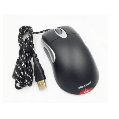 5D Microsoft IO1.1 1.1 IntelliMouse USB Wired Gaming Game Mouse Cord Mice Gift - Image 1 of 4