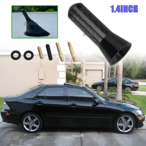 Para Lexus IS300 2001-2005 1.4" Antena Coche Radio Aérea Señal AM/FM Techo Carbono - Imagen 1 de 9