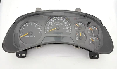 OEM 02-06 Chevrolet Trailblazer XL Envoy Speedometer Instrument Cluster Gauges - Image 1 of 4
