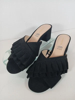 Liz Claiborne LC Erika Shoes: Black Suede Size 9M Brand New! - Image 1 of 4