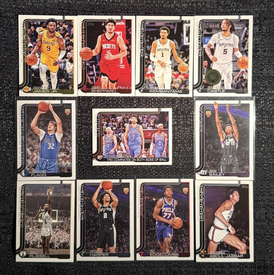 2025-26 Topps Flagship Complete Your Set You Pick Basketball Card #151-300 - Image 1 of 1