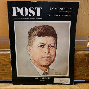 Saturday Evening POST Magazine JFK Kennedy Assassination Memorial Issue 12/14/63 - Picture 1 of 4