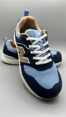 New Balance Elite Lite MUELEHBC Men’s US11 Blue Leather Composite Toe Work Shoes - Image 1 of 4