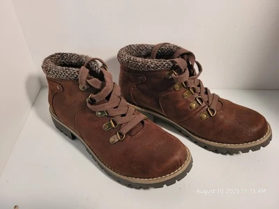 Botas HILDI Route 66 para mujer. Nuevo sin etiquetas. Tobillo Marrón Talla 8M Foto 1 de 4