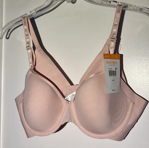 Warner BH Rose RA3081A Bügel 36B keine Nebenwirkungen Kollektion T-Shirt Neu mit Etikett $ 46 - Bild 1 von 6