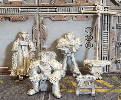 Warhammer 40k, Ultramarines, Rogue Trader Marneus Calgar on the Throne - Image 1 of 4