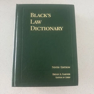 Black's Law Dictionary, Standard Ninth Edition by Bryan A. Garner (2009,... - Picture 1 of 5