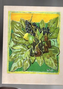 Paquebot FRANCE. Menu touriste 25 JANVIER 1966. Illustration MAC AVOY - Picture 1 of 1