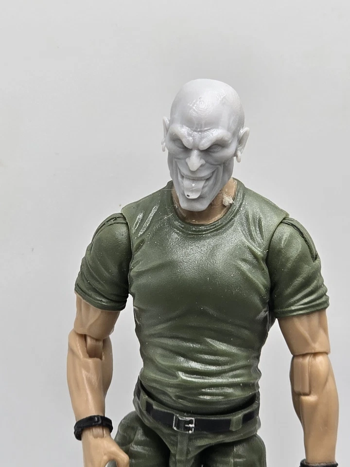 Cabezal Gaslight ZSASZ impreso en 3D 1:18 3 3/4" GI Joe 25 aniversario B89 Foto 1 de 1