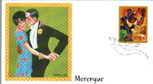 Fleetwood 3939-42 Lateinmusik 4 Briefmarken auf 4 Hüllen - Bild 1 von 4