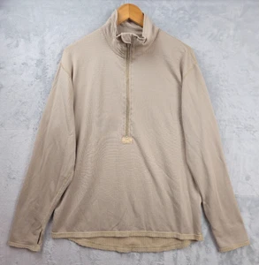 Maglione Peckham uomo grande griglia pile peso medio freddo militare - Foto 1 di 5