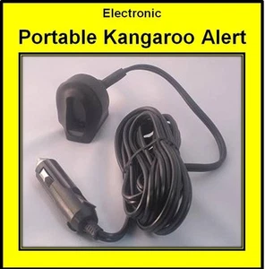 Car Kangaroo Alert / Auto Shu-Roo Roo Whistle Horn - Portable Electronic - Foto 1 di 3