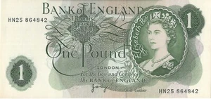 UNC BANK OF ENGLAND BANKNOTE SEITE 1 B322 SERIE HN25 FORTLAUFENDE NUMMERN AUSSUCHEN - Bild 1 von 8