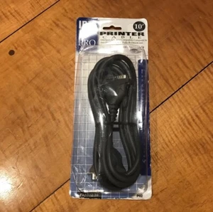 BELKIN Pro PRINTER CABLE DB25 MALE /36 PIN 10 FOOT Cord IBM Compatible NEW MIP - Picture 1 of 9