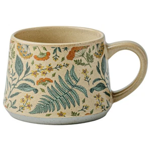 Ceramic Coffee Cups Beautiful Handmade Mugs, Antique Style Cups - Bild 1 von 8