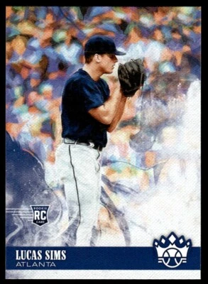 2018 Panini Diamond Kings Lucas Sims Rookie Atlanta Braves #86 R14 - Image 1 of 2