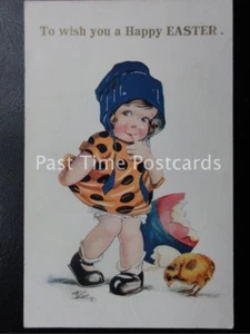 c1930's - Easter Greetings, To Wish You A Happy Easter by Arthur Butcher - Picture 1 of 1
