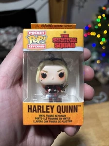 Funko Pocket Pop Harley Quinn Schlüsselanhänger The Suicide Squad Neu - Bild 1 von 6