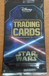 Collectible Trading Cards Series 2 Star Wars Disney Store
