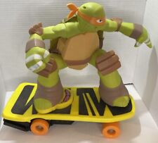 Jakks Teenage Mutant Ninja Turtles Skateboard Mikey Michelangelo, No Remote