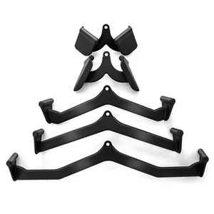 Back Strength Training Bicep Tricep Handle Grips LAT Pulldown Attachment Set - Picture 1 of 10