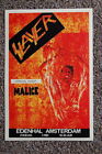 92792 Slayer Concert Tour 1987 Amsterdam Wall Print Poster Plakat