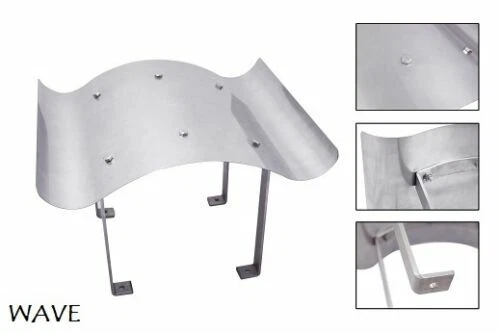 BRUKA GERMANY Copertura camino acciaio inox massiccio cappa camino copertura camino lamiera camino