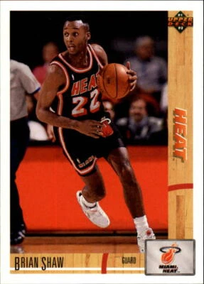 1991-92 Upper Deck #496 Brian Shaw - NM - Image 1 of 2
