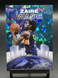 TRU Creator Stellar Edition Zaire Wade 2022 #SAU-ZW azul hielo agrietado/50 primera - Imagen 1 de 2