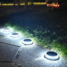 4 Pezzi Super Bright LED Solar Pathway Light Outdoor Auto Garden Light Lamp8258