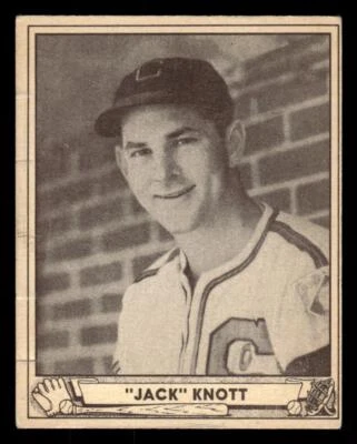 1940 PLAY BALL JACK KNOTT 13 VG-EX BASEBALL CHICAGO WHITE SOX - Image 1 of 2