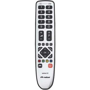 Meliconi Senior 2.1 telecomando universale 2 in 1 per decoder e tv - Foto 1 di 1