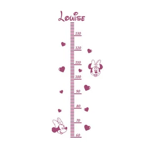 * 1 Sticker Toise Personnalisé - Modèle Minnie - Prénom au choix - Imagen 1 de 14