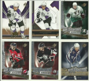 2005 05-06 SPx SPXCITEMENT SUPERSTARS TRASHERS ILYA KOVALCHUK #XR-IK #'d 398/499