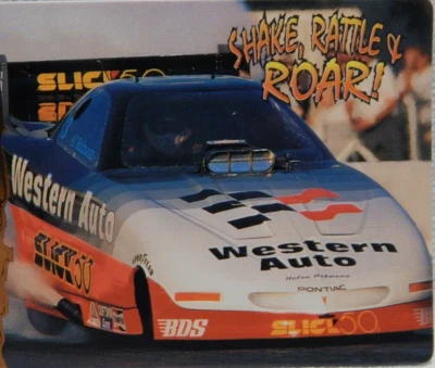 AL HOFMAN WESTERN AUTO/SLICK 50 FUNNY CAR NHRA TRADING CARD #13 - Image 1 of 3