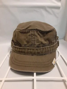 Corona Extra Fine ~ Military Cadet Style Hat/ Cap ~ OSFM ~Olive Green ~ Beer - Picture 1 of 10