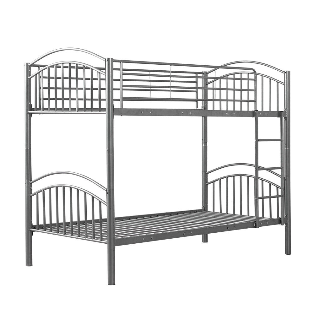 3FT Metal Bunk Bed Sleeper-Can Split into 2 Single Beds with Mattress option