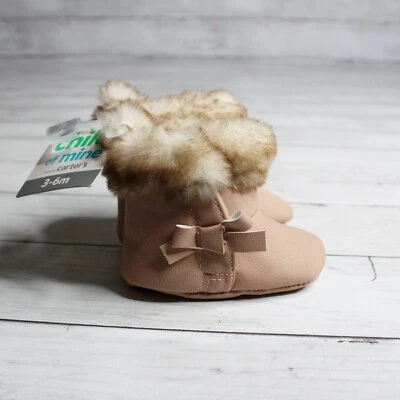 Carter's Baby девочки зимние ботинок кроватки обуви ботинки 3-6 месяцев искусственного меха - Изображение 1 из 4