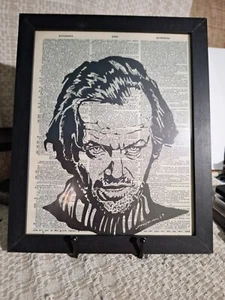 Impresión digital enmarcada de 8x10 Jack Torrence The Shinning - Imagen 1 de 1