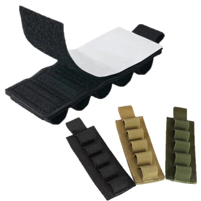 Tarjeta de culata táctica con soporte de escopeta de 5 rondas con pegatina adhesiva trasera Foto 1 de 4